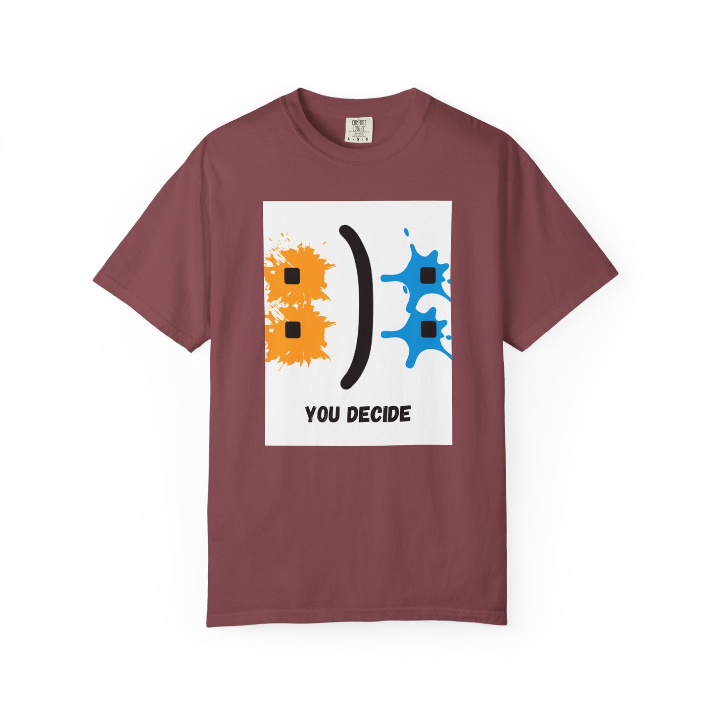 Playful Unisex T-Shirt - 'YOU DECIDE' Graphic Tee