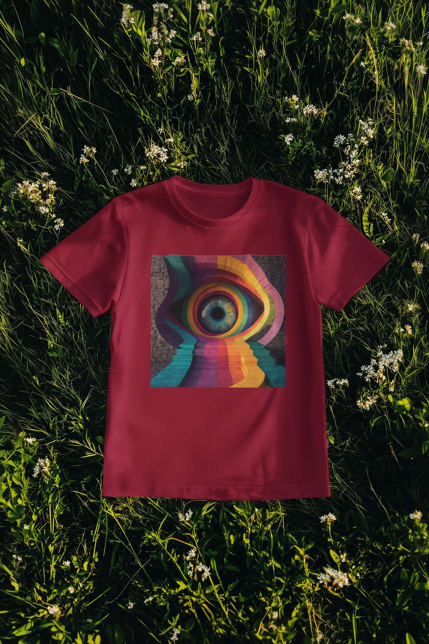 Vibrant Unisex Psychedelic T-Shirt