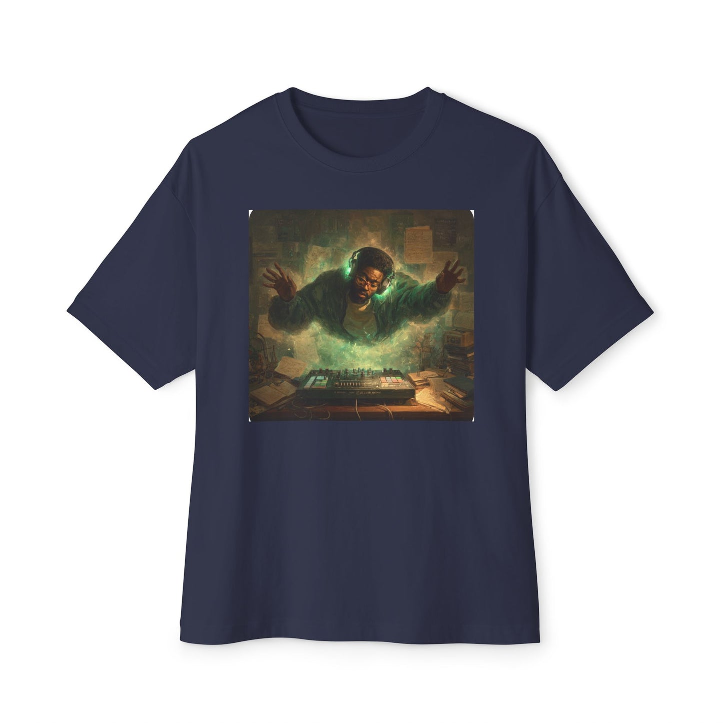 Men's Mystical Oversized Tee for Creative Souls
