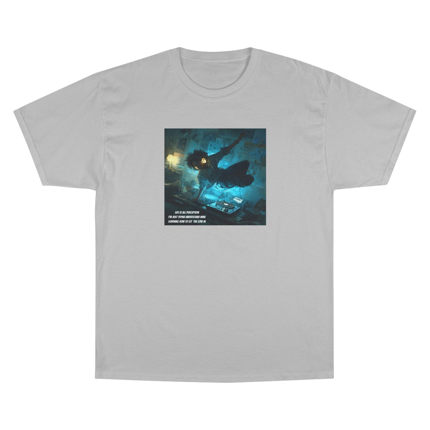 Cool Unisex Champion Style Graphic Tee | The Studio Artist