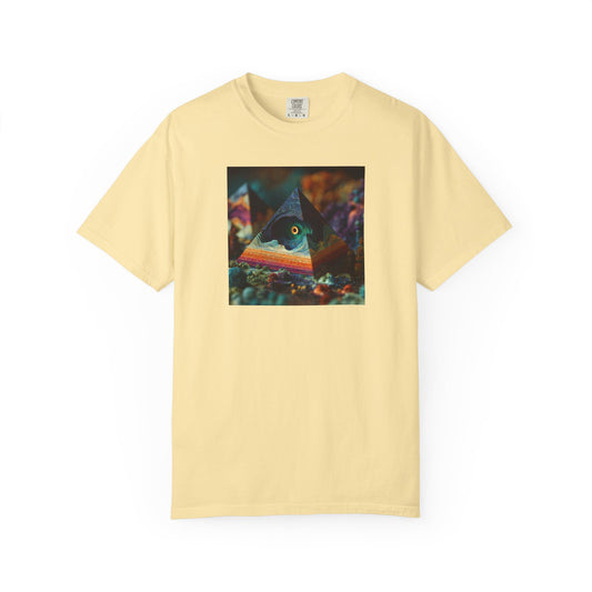 Colorful Pyramid Graphic Unisex T-Shirt | "3D Pyramid"