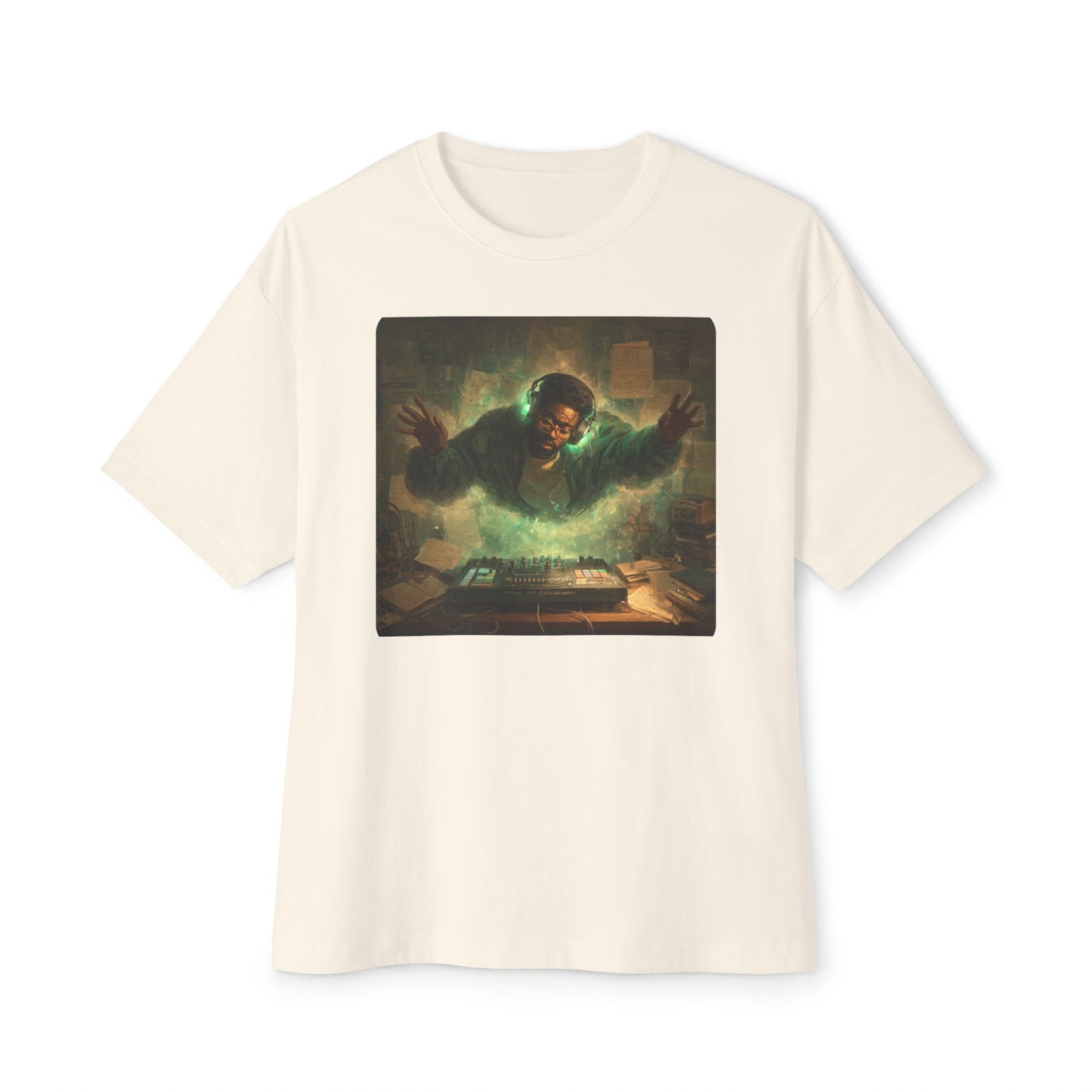 Men's Mystical Oversized Tee for Creative Souls