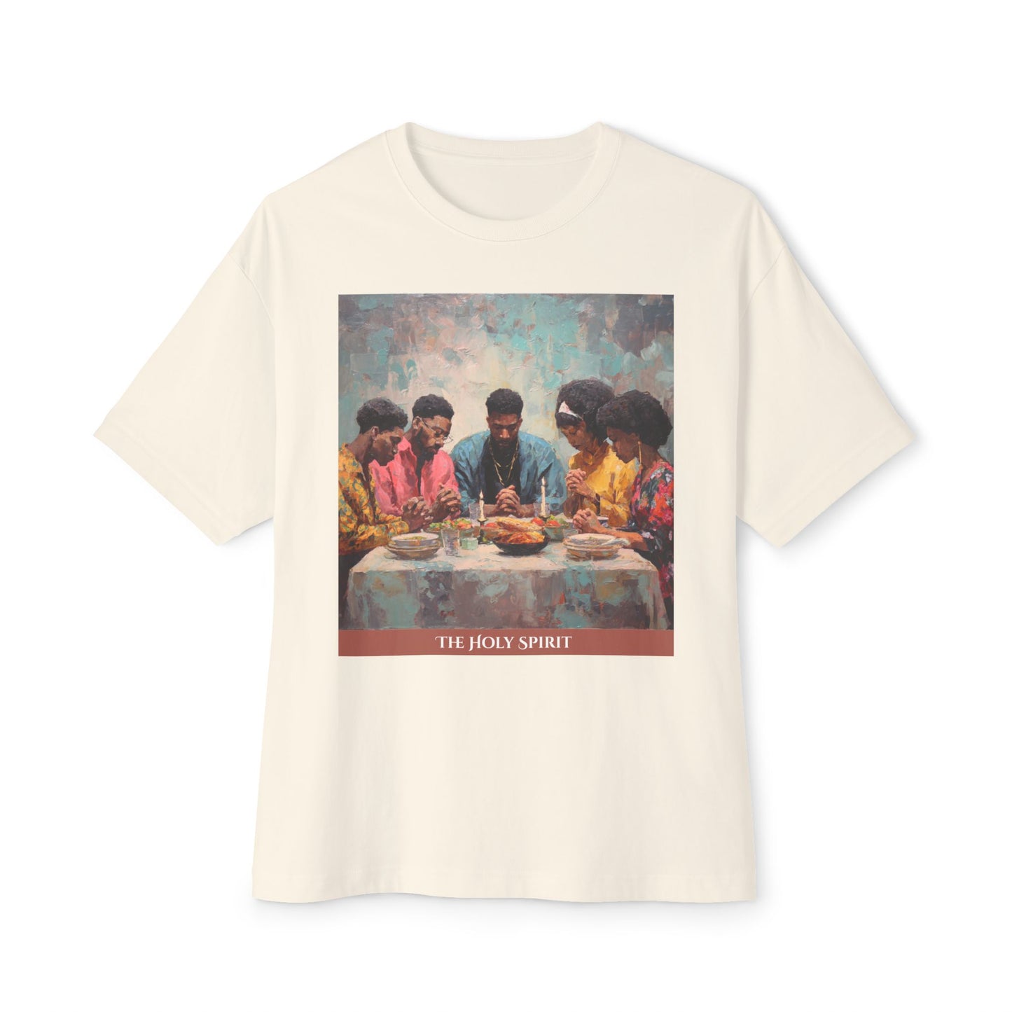 Unisex Oversized Boxy Tee | "The Holy Spirit"