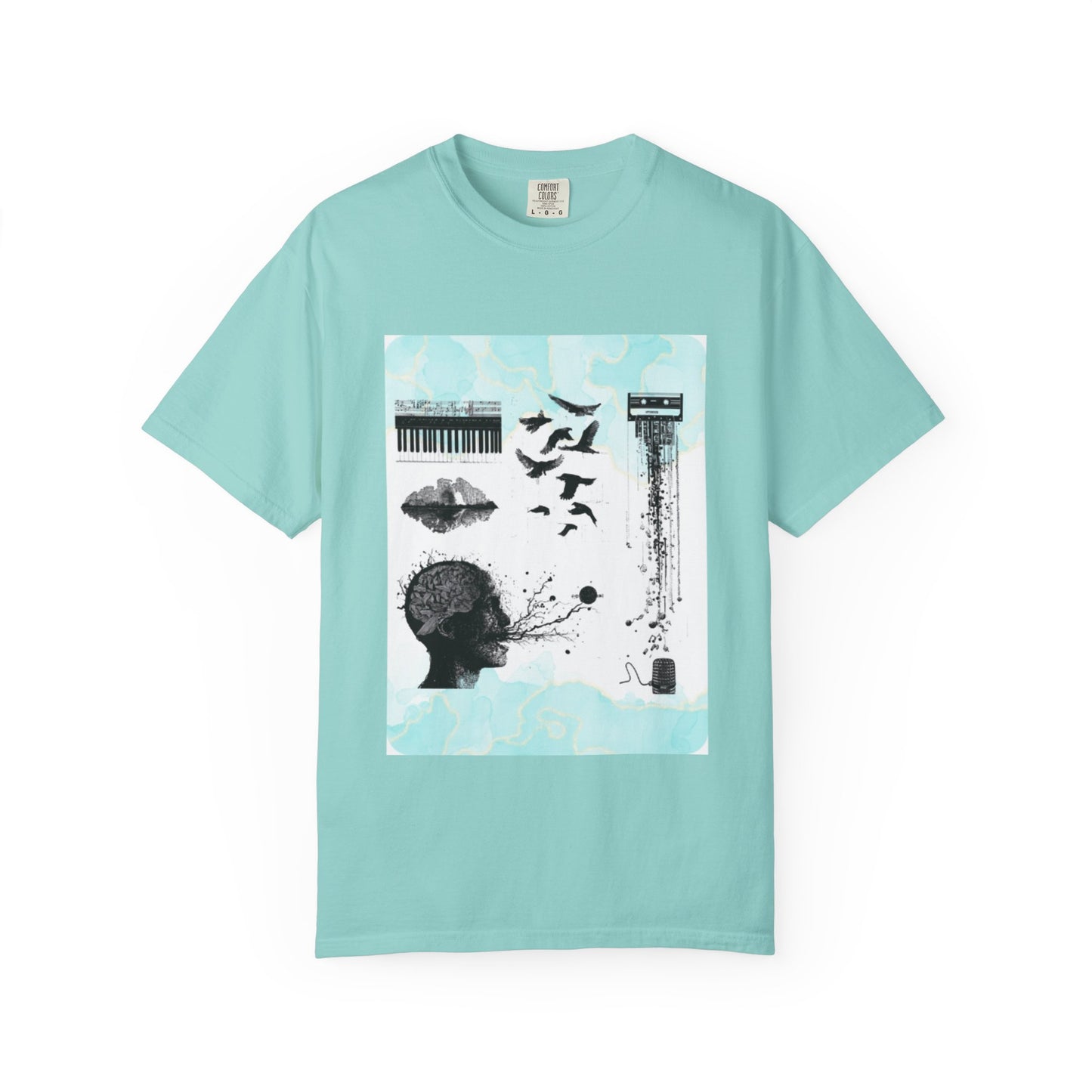 Artistic Unisex Creative Expression Tee | "The Creative Process"