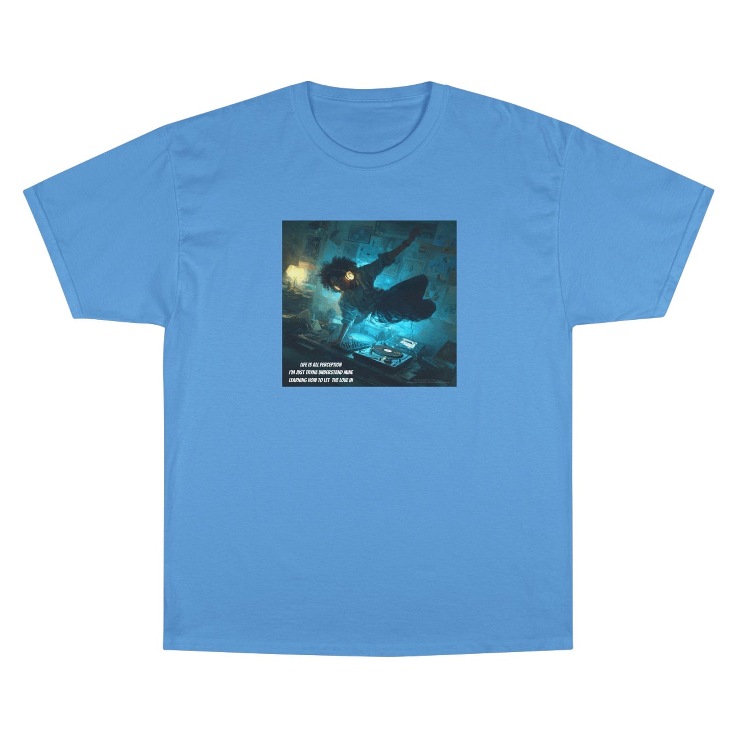 Cool Unisex Champion Style Graphic Tee | The Studio Artist