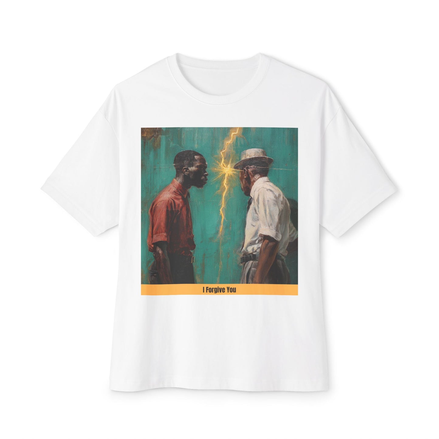 Men's Graphic Box Tee | "I Forgive You"