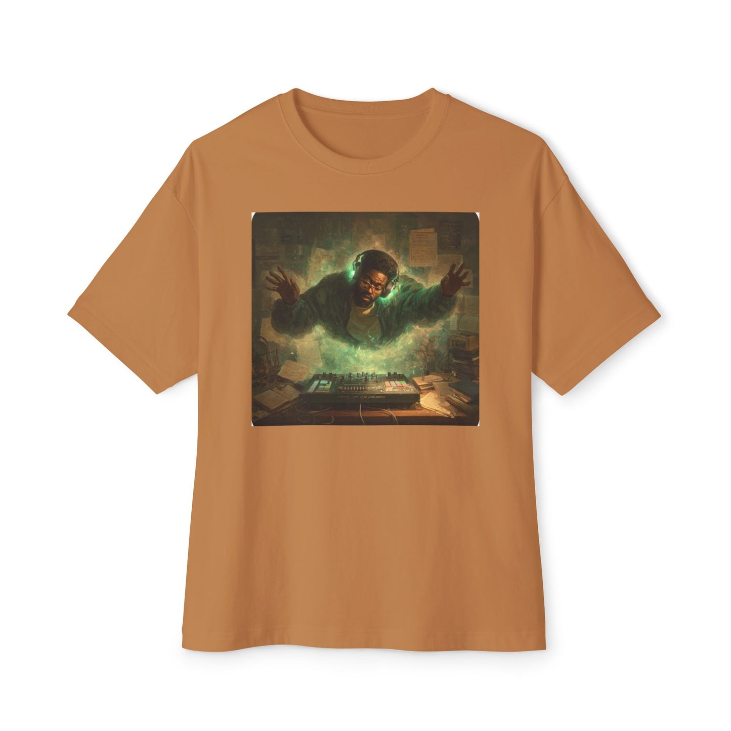 Men's Mystical Oversized Tee for Creative Souls