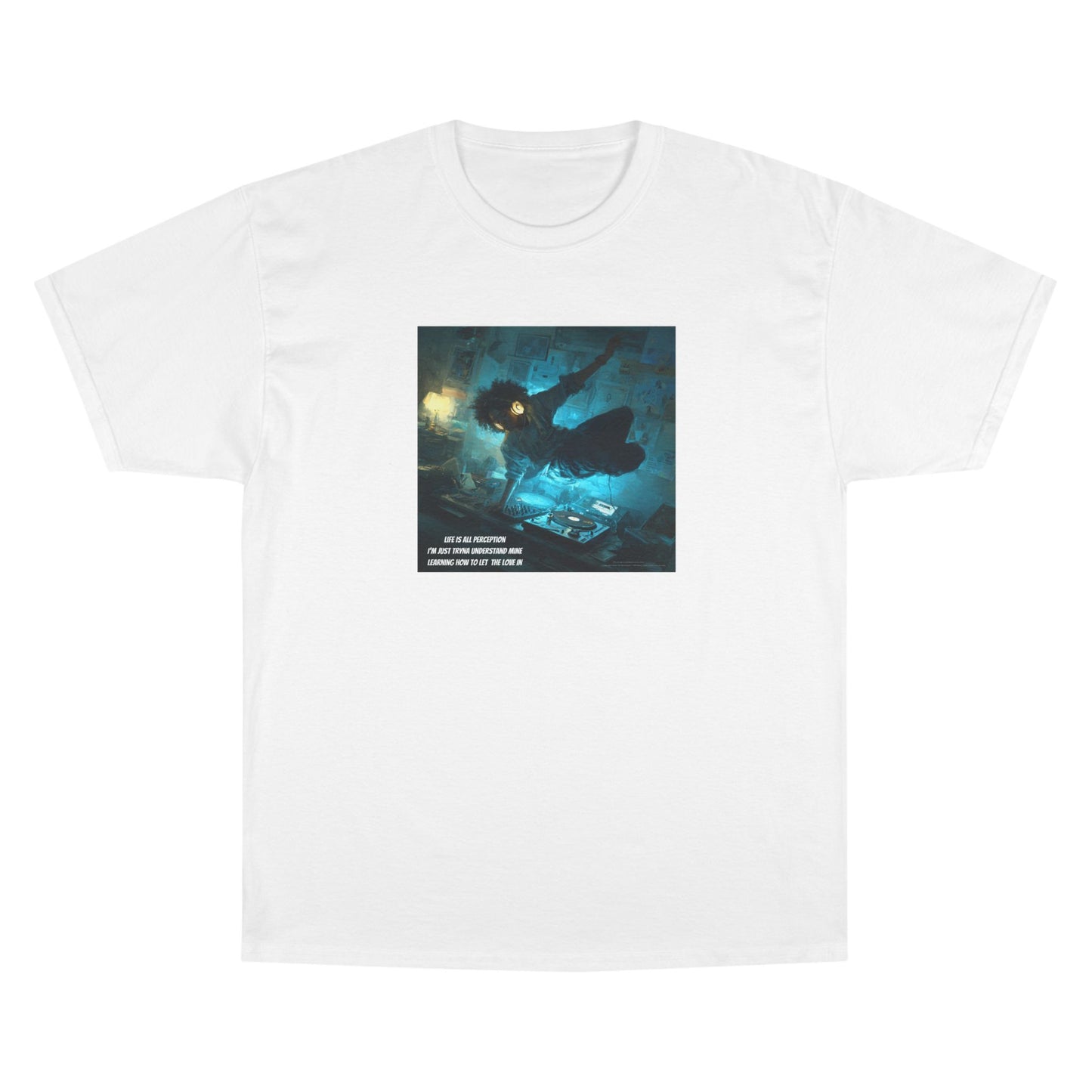 Cool Unisex Champion Style Graphic Tee | The Studio Artist