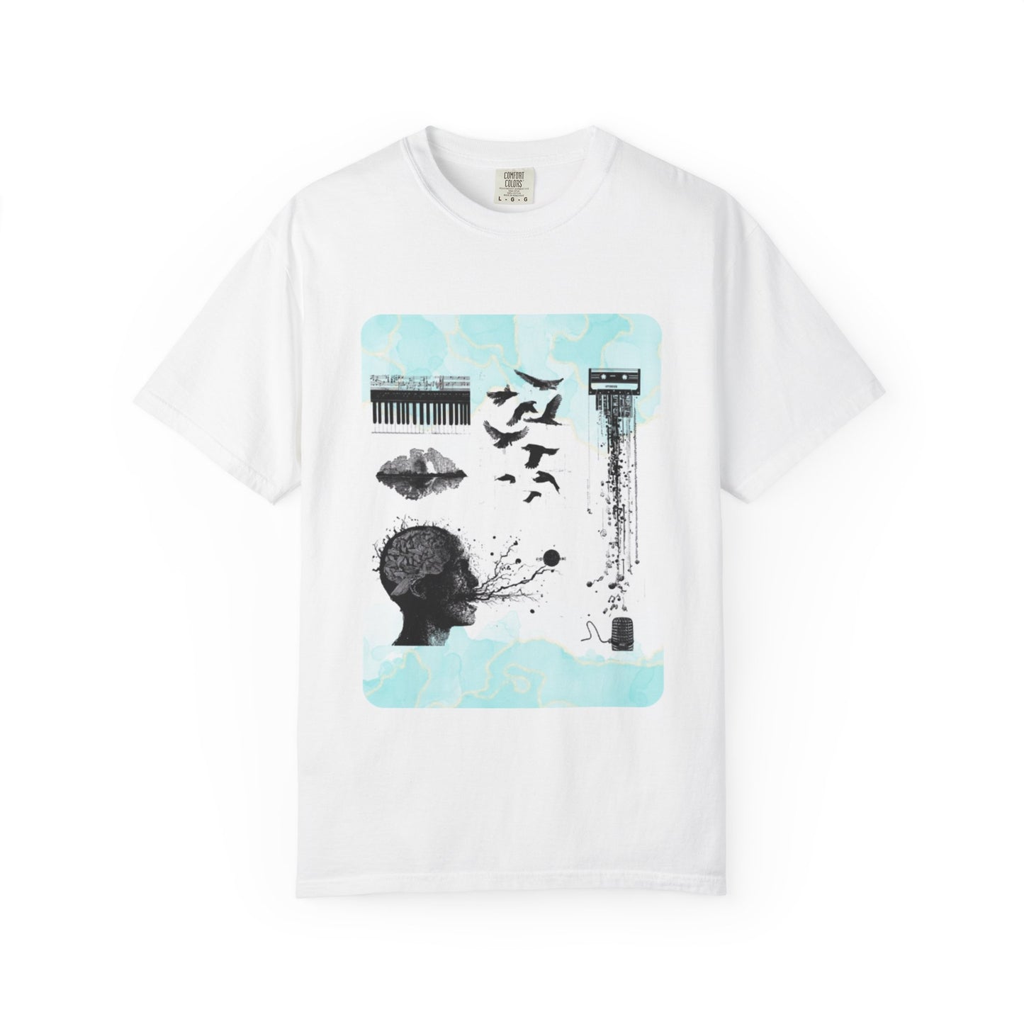 Artistic Unisex Creative Expression Tee | "The Creative Process"