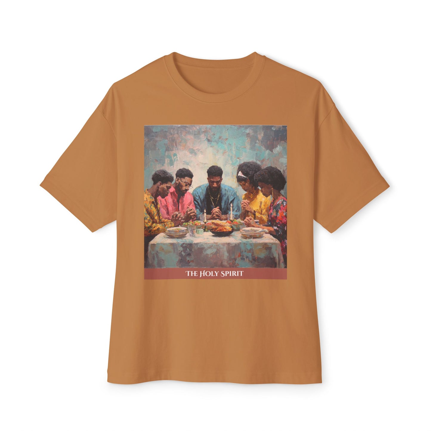 Unisex Oversized Boxy Tee | "The Holy Spirit"