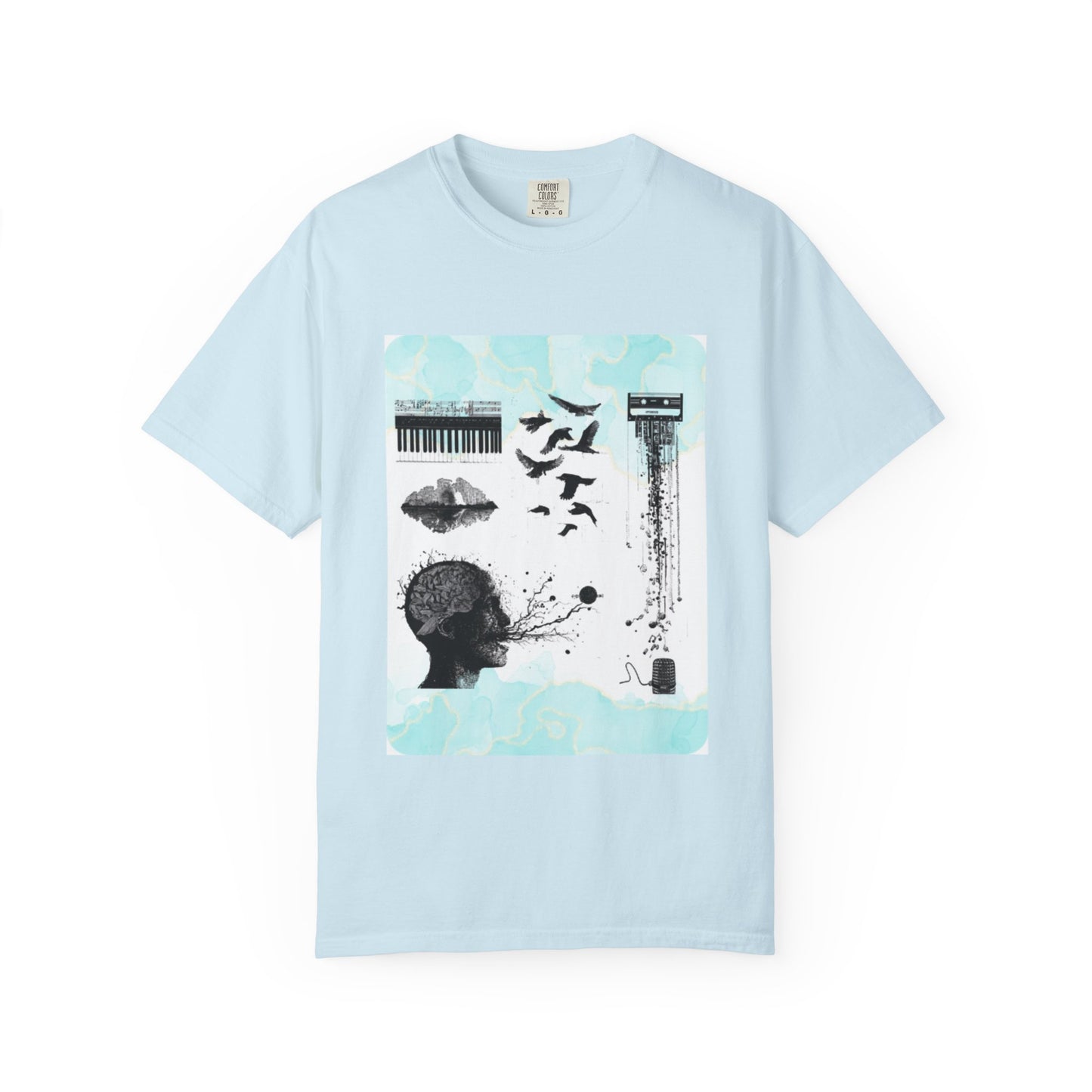 Artistic Unisex Creative Expression Tee | "The Creative Process"