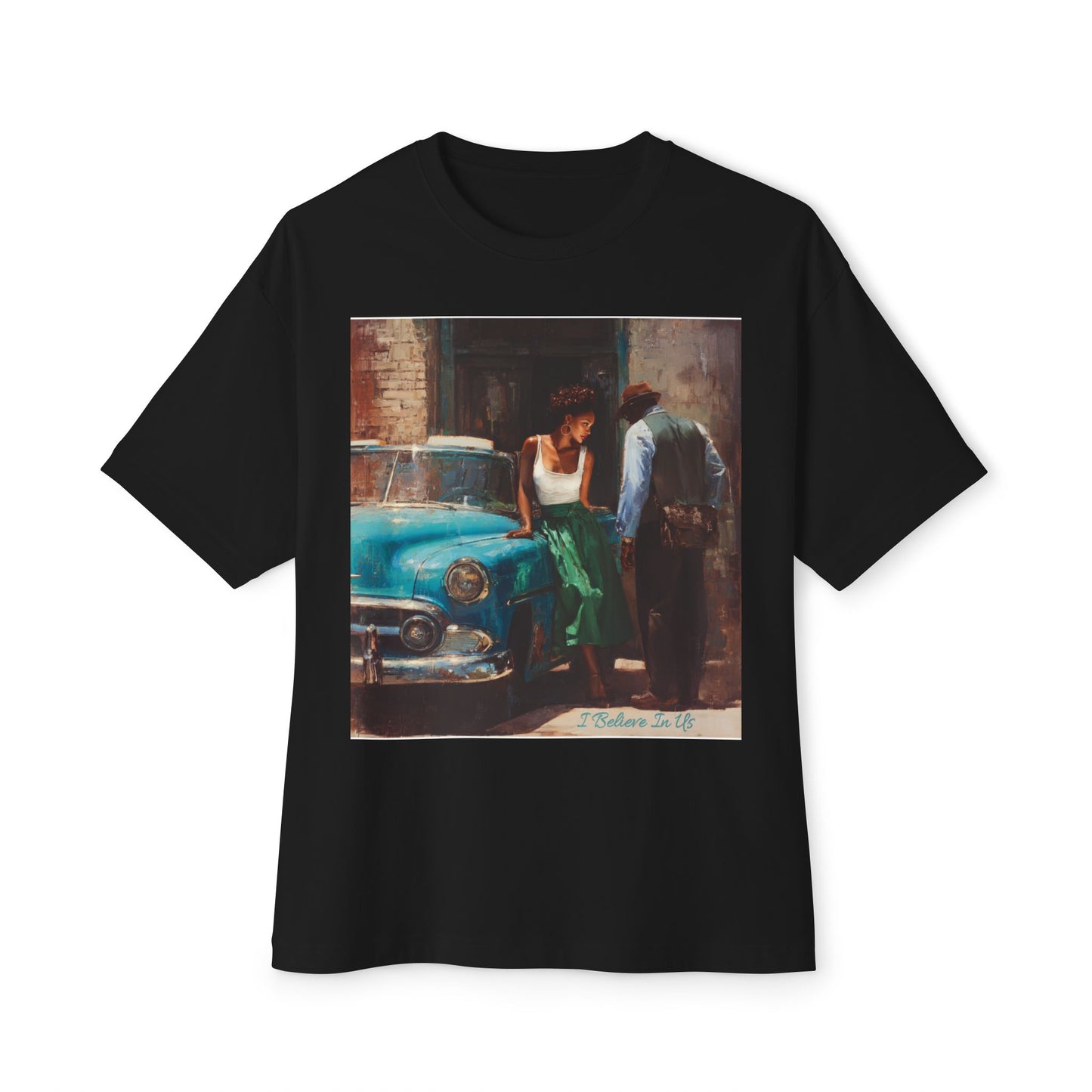 Vintage-Inspired Unisex Box Tee | "I Believe In Us"