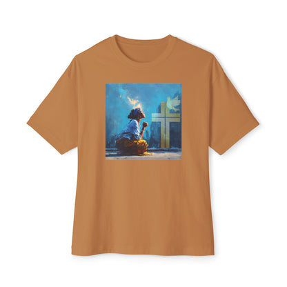 Unisex Oversized Boxy Tee | Prayer