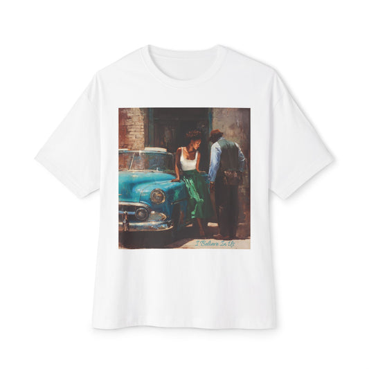Vintage-Inspired Unisex Box Tee | "I Believe In Us"