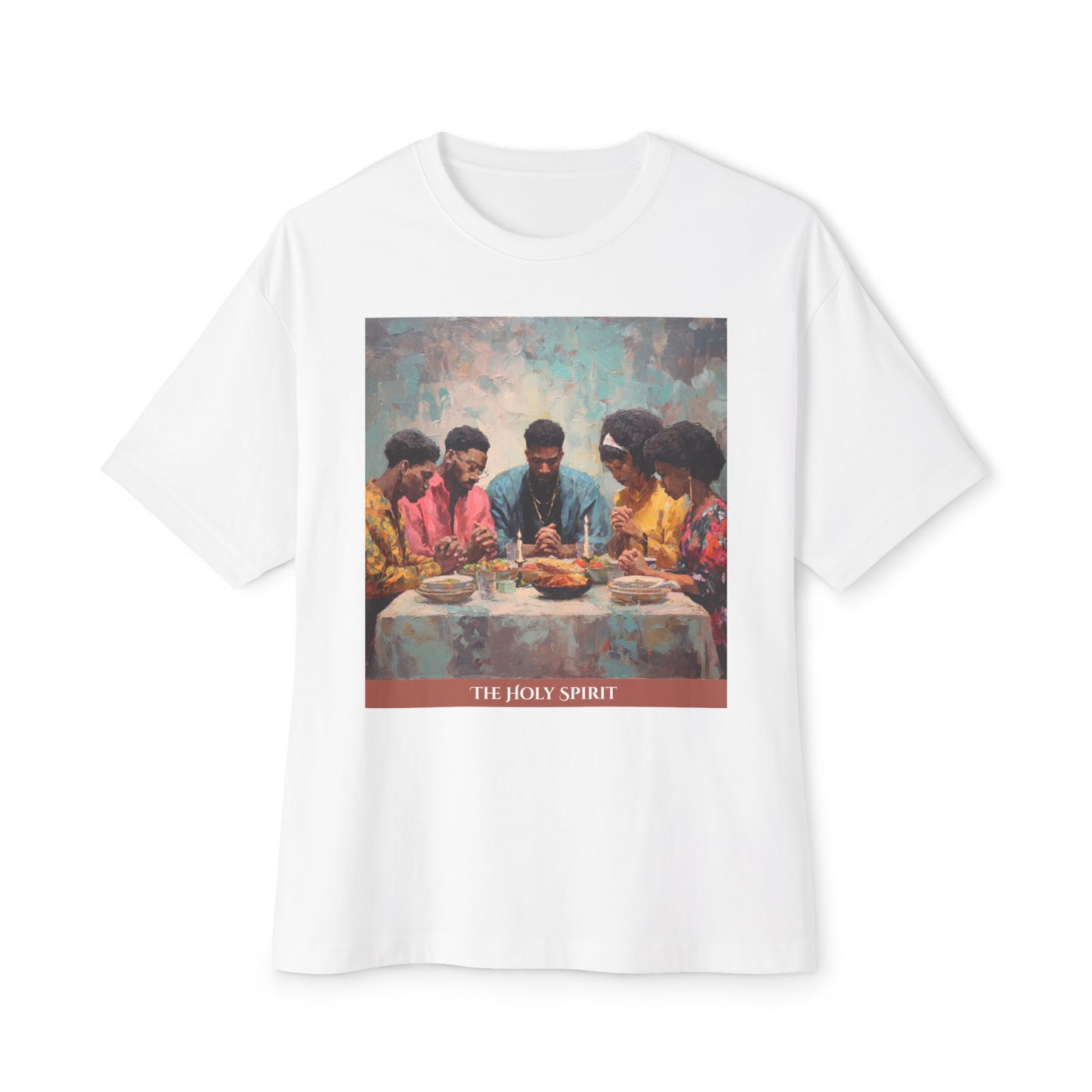 Unisex Oversized Boxy Tee | "The Holy Spirit"
