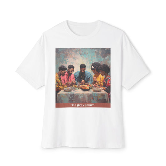 Unisex Oversized Boxy Tee | "The Holy Spirit"