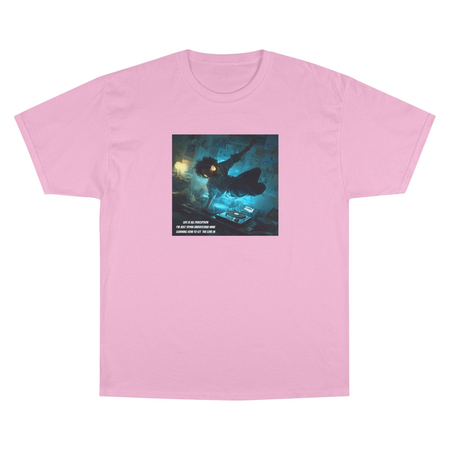 Cool Unisex Champion Style Graphic Tee | The Studio Artist