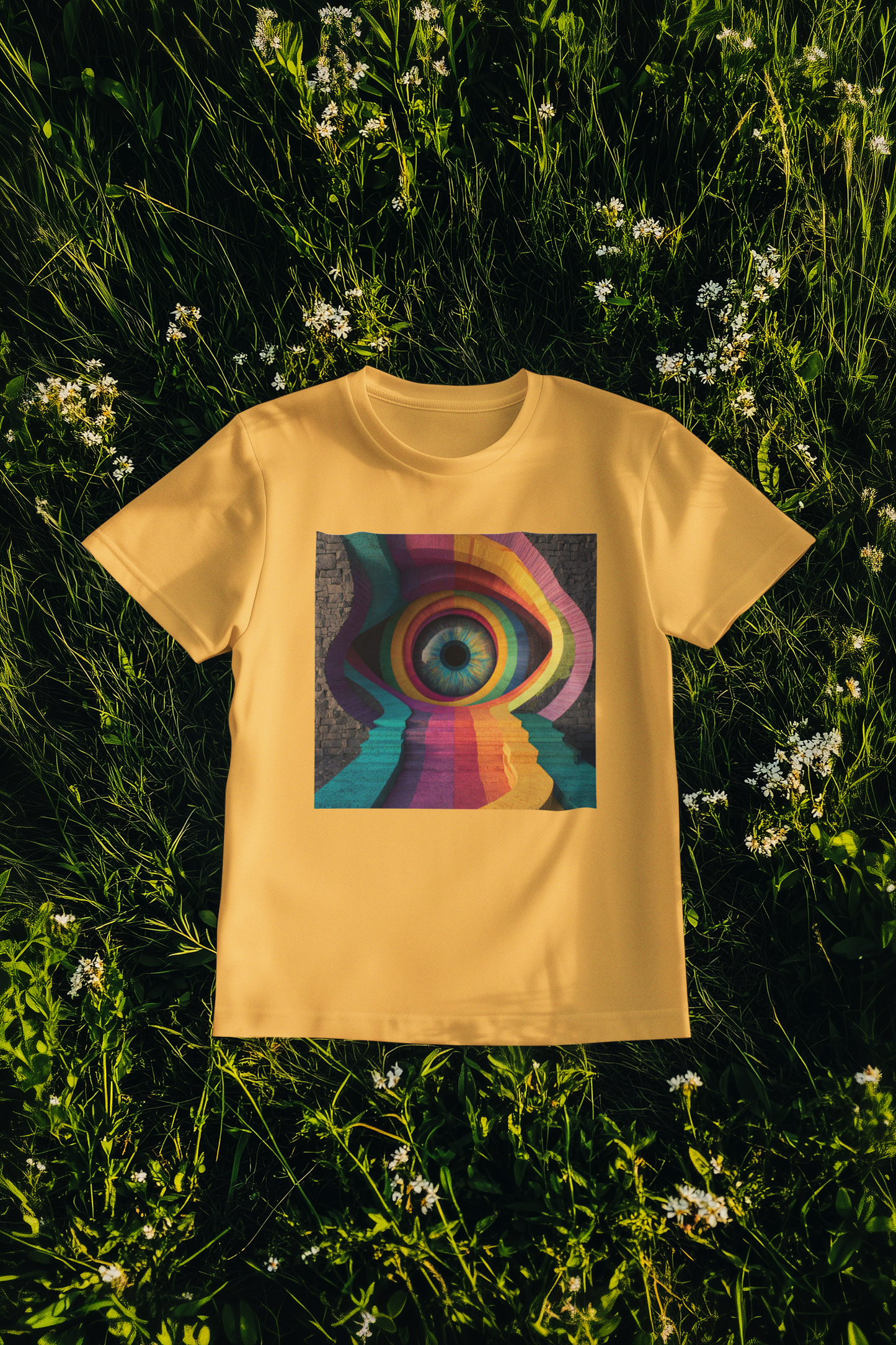 Vibrant Unisex Psychedelic T-Shirt