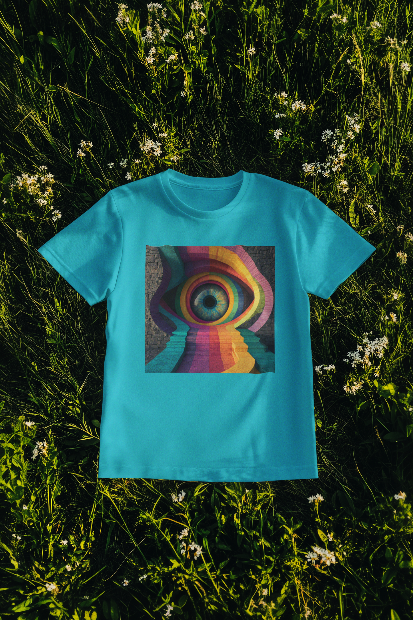 Vibrant Unisex Psychedelic T-Shirt