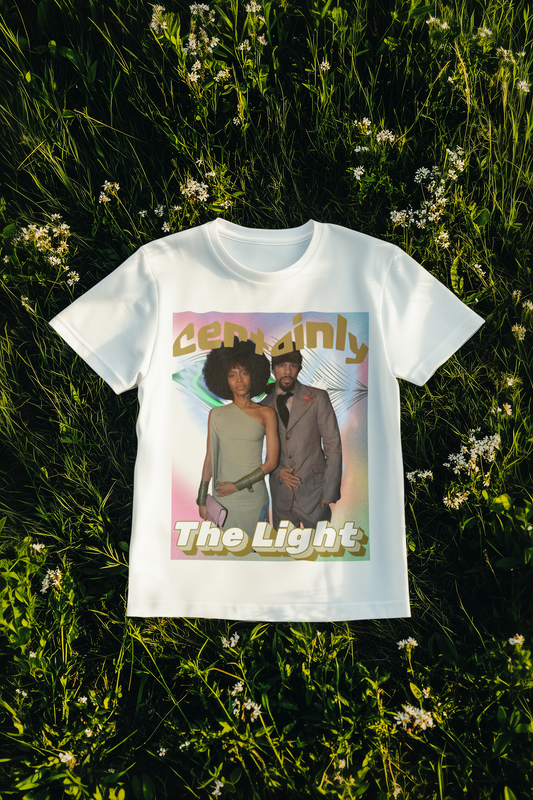 90's Retro Vibe Oversized Tee | Erykah Badu & Common | "Certainly The Light"