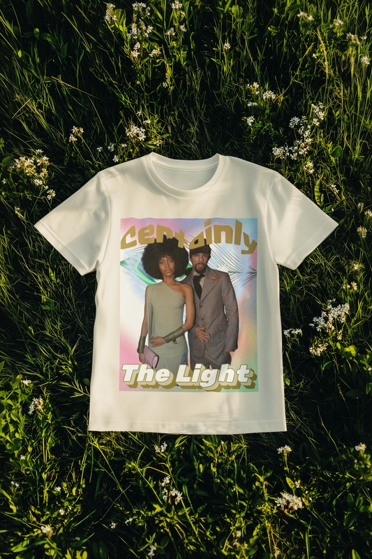 90's Retro Vibe Oversized Tee | Erykah Badu & Common | "Certainly The Light"