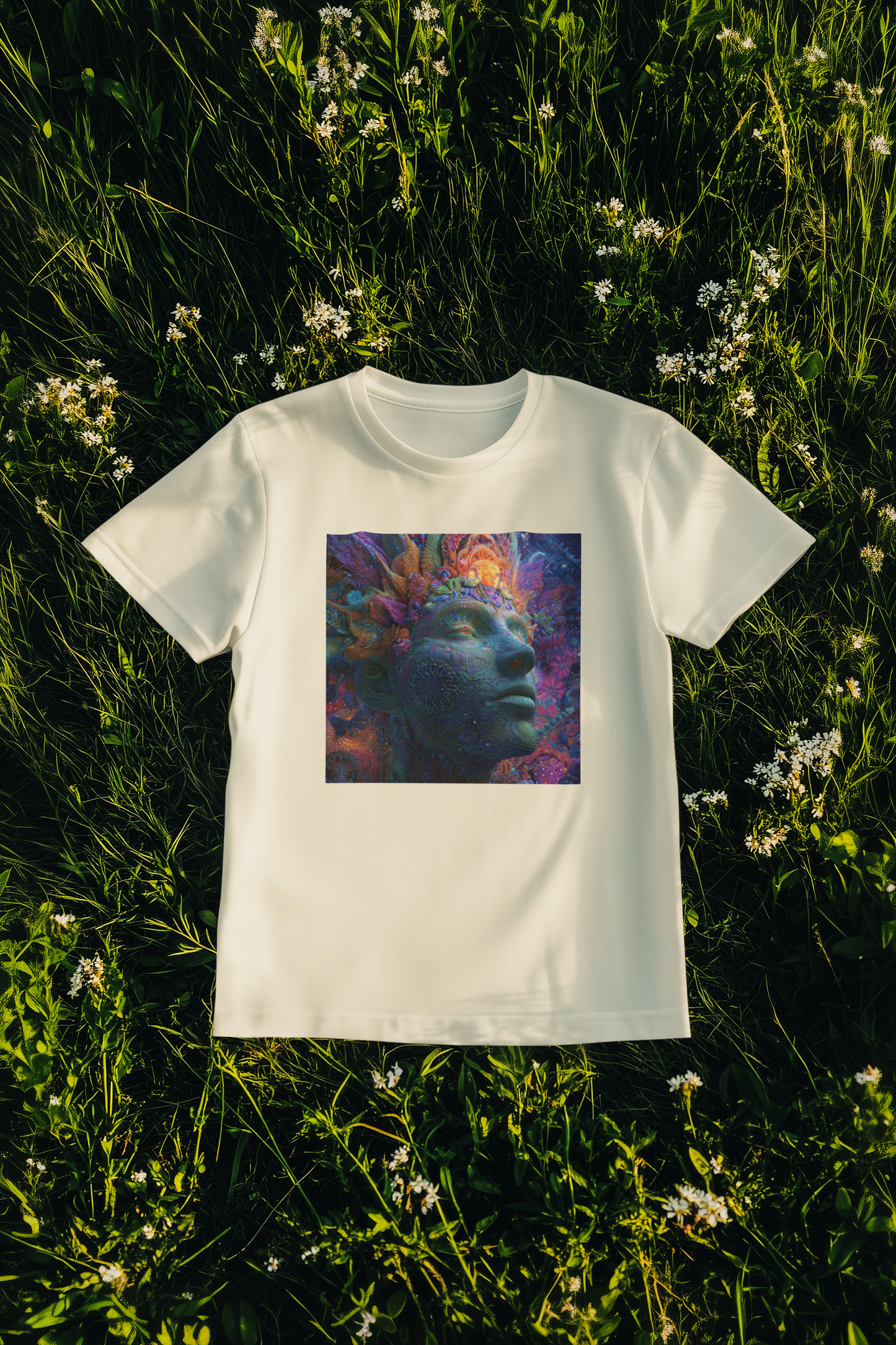 Colorful Artistic Oversized Tee, Unisex Box T-Shirt | "Renewing Of Your Mind"