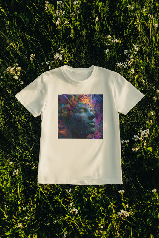 Colorful Artistic Oversized Tee, Unisex Box T-Shirt | "Renewing Of Your Mind"