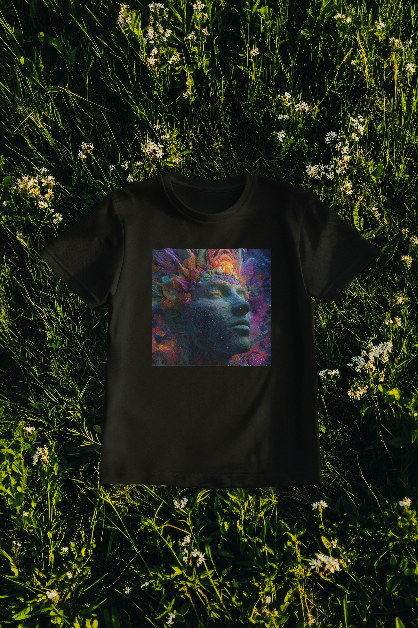 Colorful Artistic Oversized Tee, Unisex Box T-Shirt | "Renewing Of Your Mind"