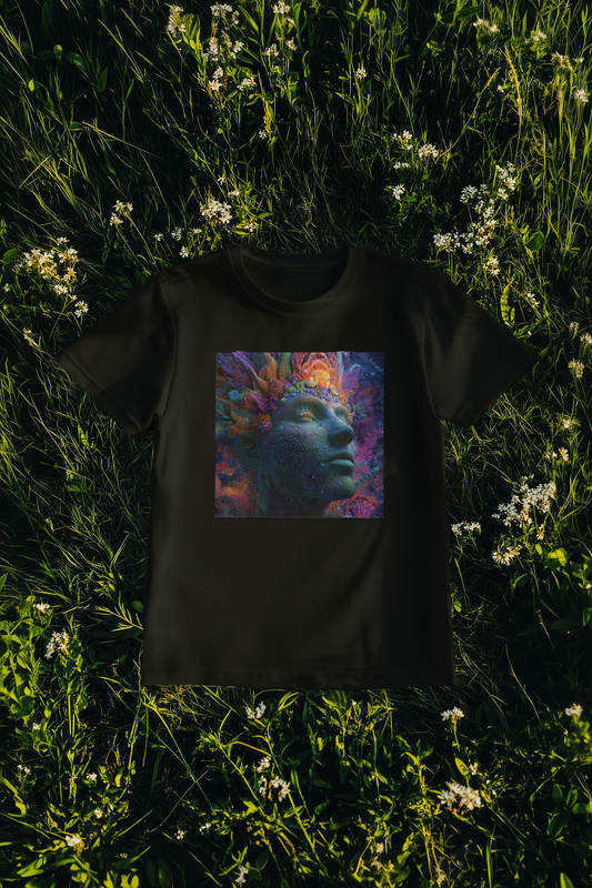 Colorful Artistic Oversized Tee, Unisex Box T-Shirt | "Renewing Of Your Mind"