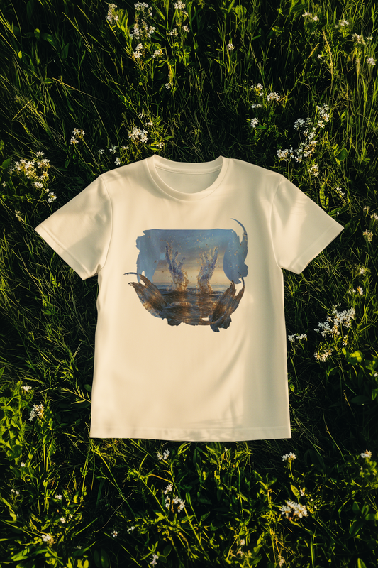 Unisex Oversized T-Shirt | "Water Hands"