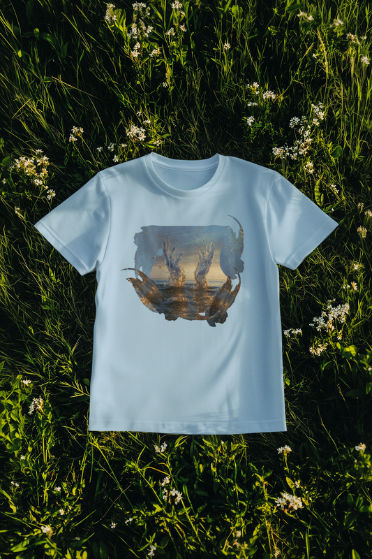 Unisex Oversized T-Shirt | "Water Hands"