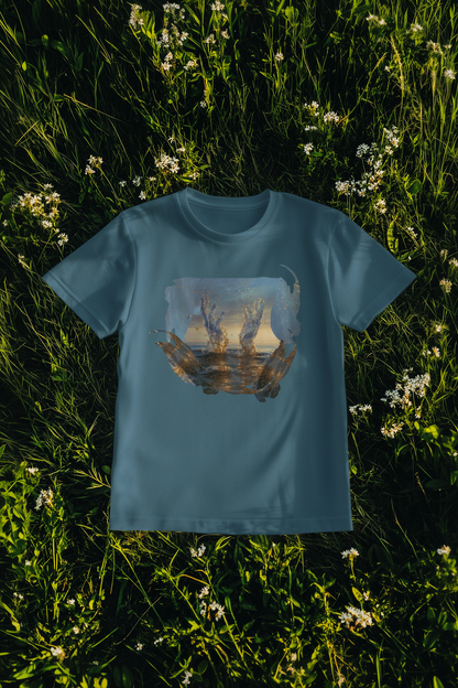 Unisex Oversized T-Shirt | "Water Hands"