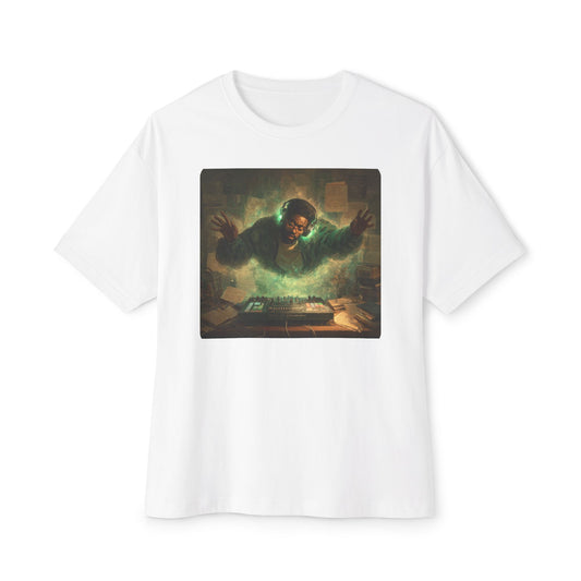Men's Mystical Oversized Tee for Creative Souls