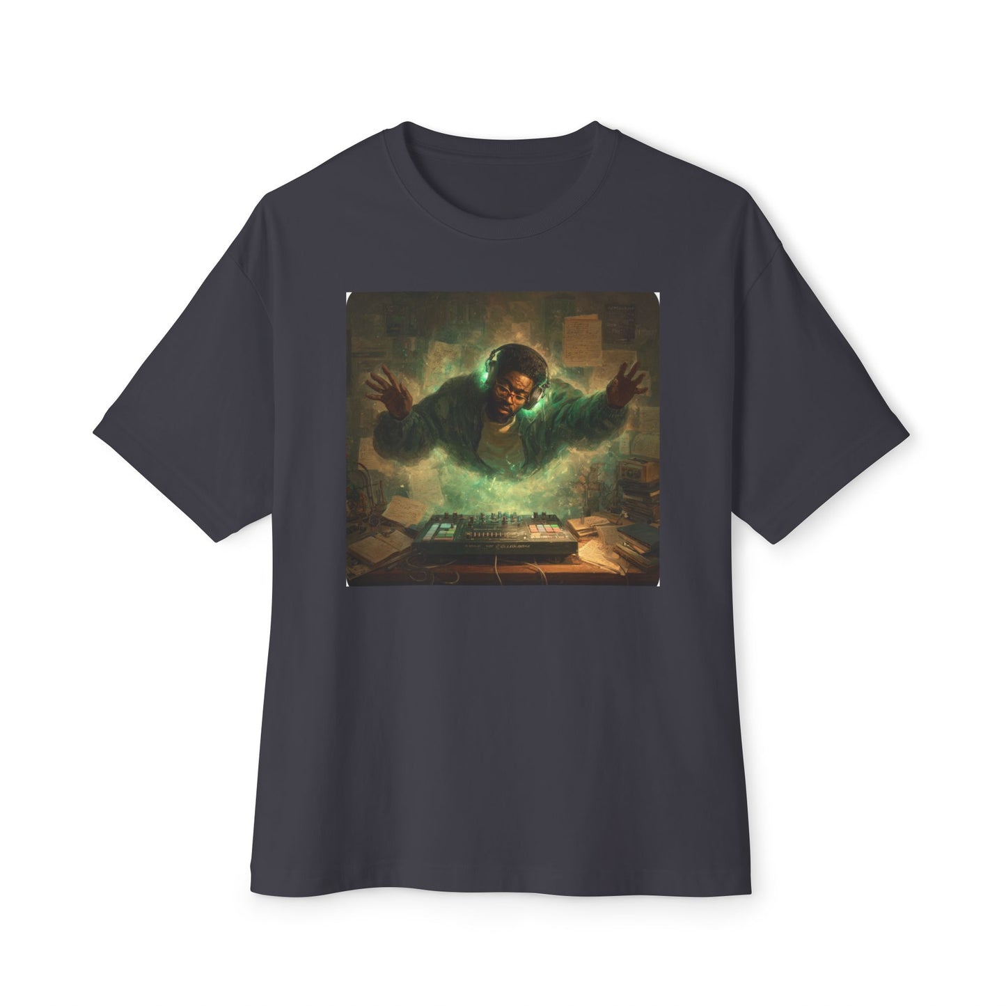 Men's Mystical Oversized Tee for Creative Souls