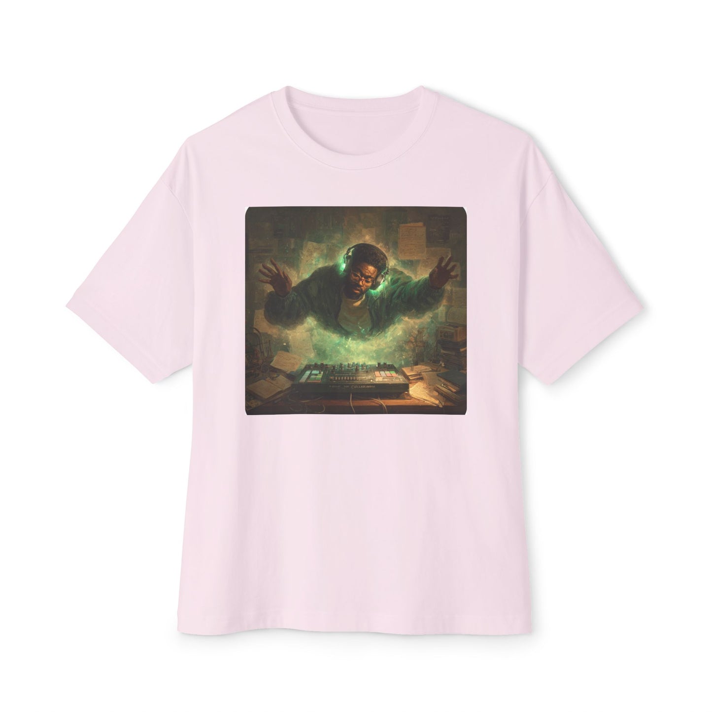 Men's Mystical Oversized Tee for Creative Souls