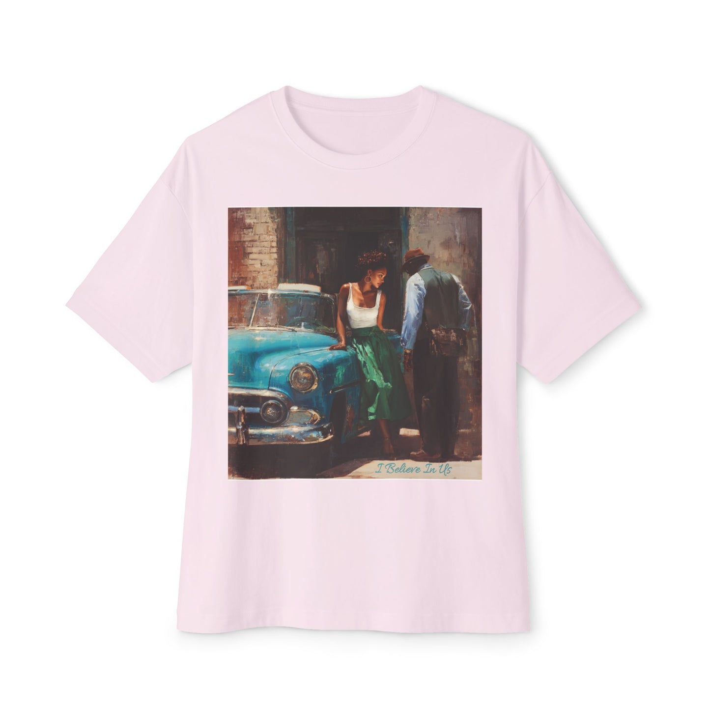 Vintage-Inspired Unisex Box Tee | "I Believe In Us"
