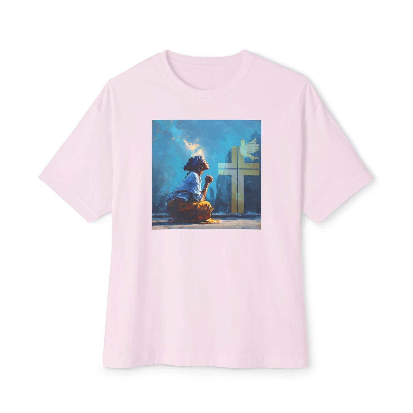 Unisex Oversized Boxy Tee | Prayer