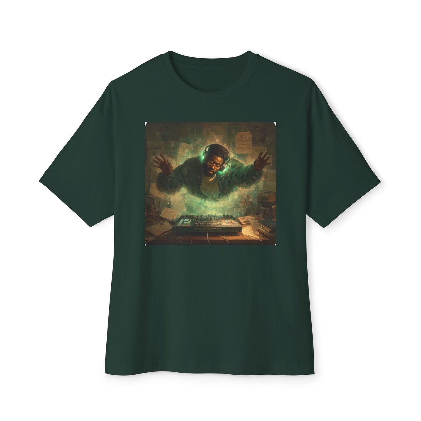 Men's Mystical Oversized Tee for Creative Souls