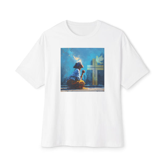 Unisex Oversized Boxy Tee | Prayer