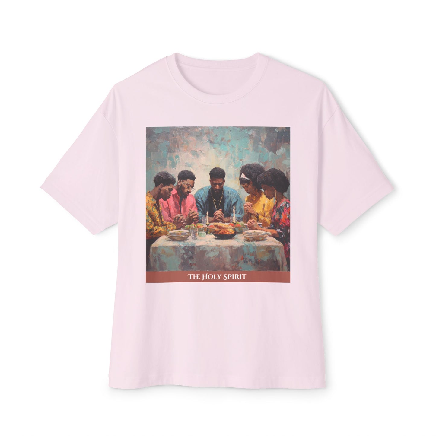 Unisex Oversized Boxy Tee | "The Holy Spirit"
