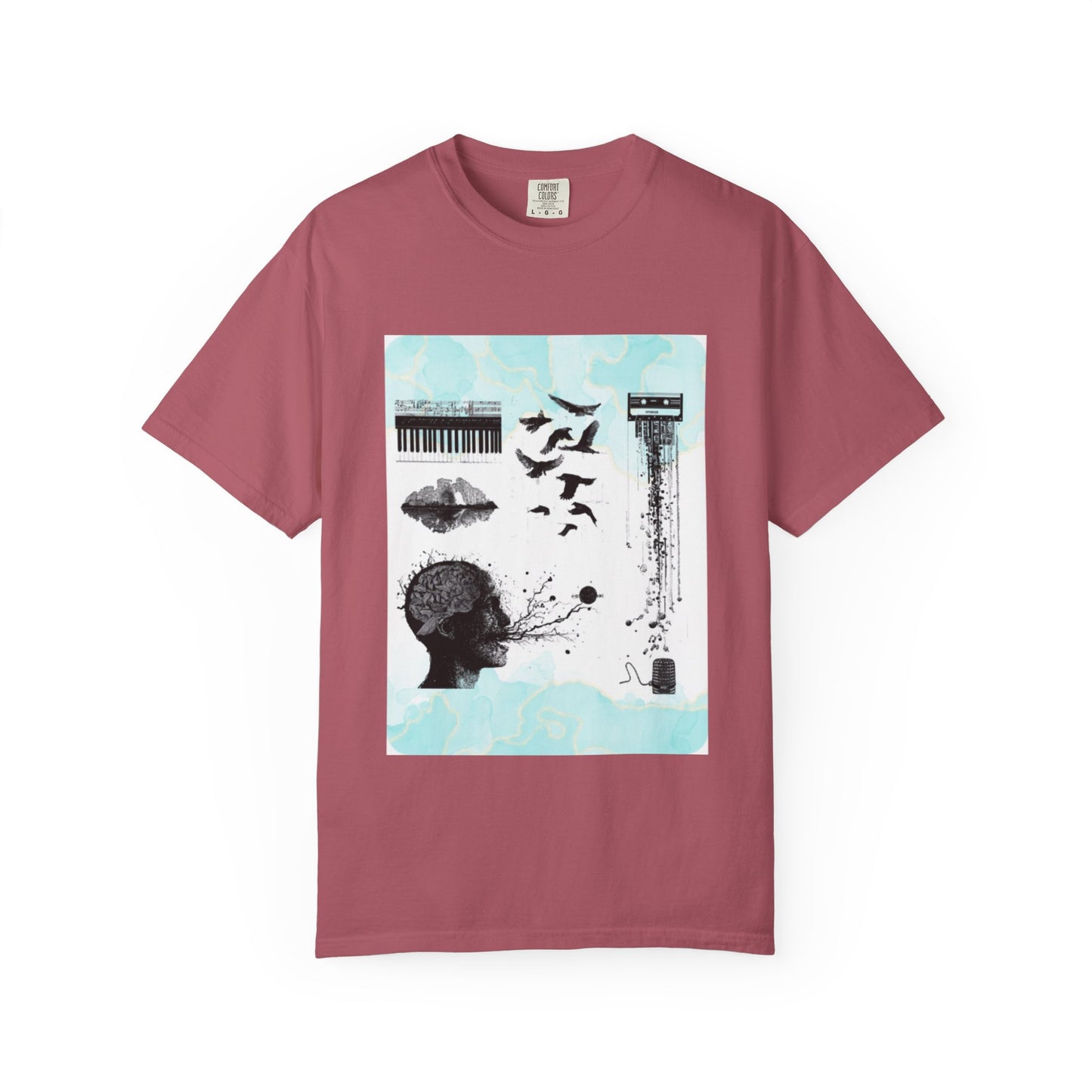 Artistic Unisex Creative Expression Tee | "The Creative Process"