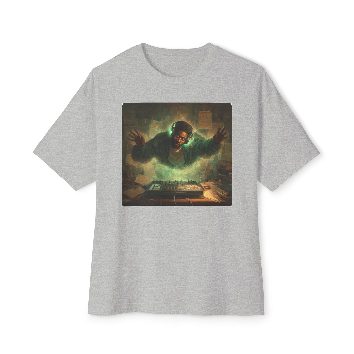 Men's Mystical Oversized Tee for Creative Souls