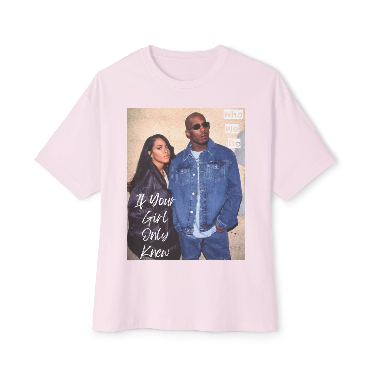 Retro Graphic Oversized Tee, Streetwear Top, Unisex Casual Shirt, Vintage Style Tee | Aaliyah & DMX